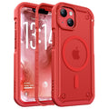 Magnetic for iPhone 14 Case & iPhone 13 Case [2 X Screen Protector][Compatible w