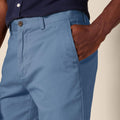 Amazon Essentials Men's Slim-Fit 7" Chino Shorts Deep Blue Size 30