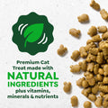 Greenies Cat Treats Adult Natural Dental Tuna Flavor 9.75 oz Tub BEST BY.02/2026