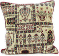 DaDa Bedding Set of 4 Pieces - Floral Garden Botanical Tapestry Throw Pillow Covers Bundle Pack - 16" x 16"