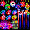 Grastfu 84 PCS Halloween Glow In The Dark Toys Party Favors Bulk Set