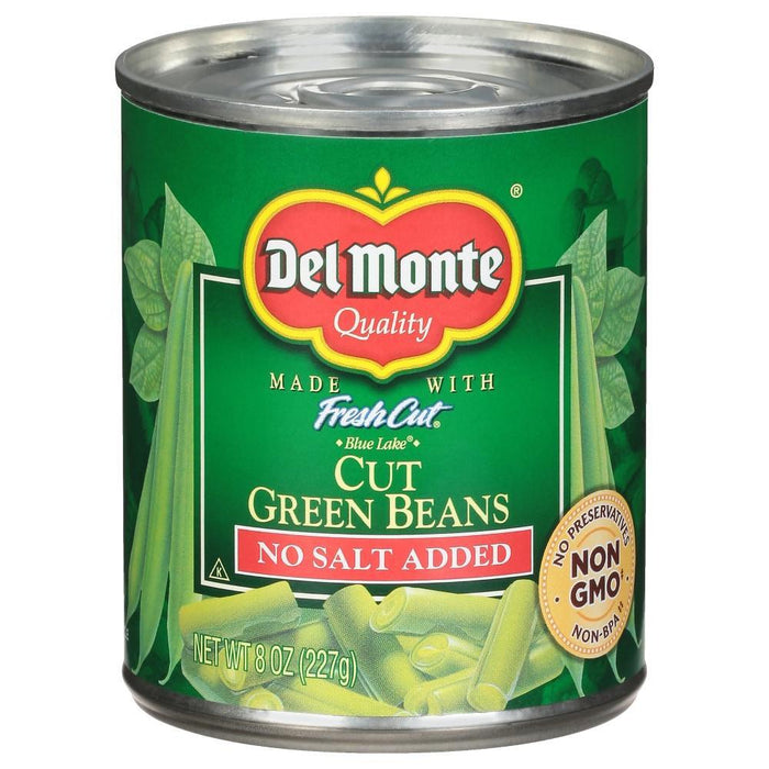 Del Monte Fresh Cut No Salt Added Blue Lake Green Beans