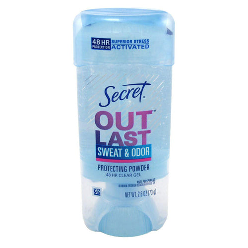 Secret Outlast Antiperspirant Deodorant Clear Gel Protecting Powder
