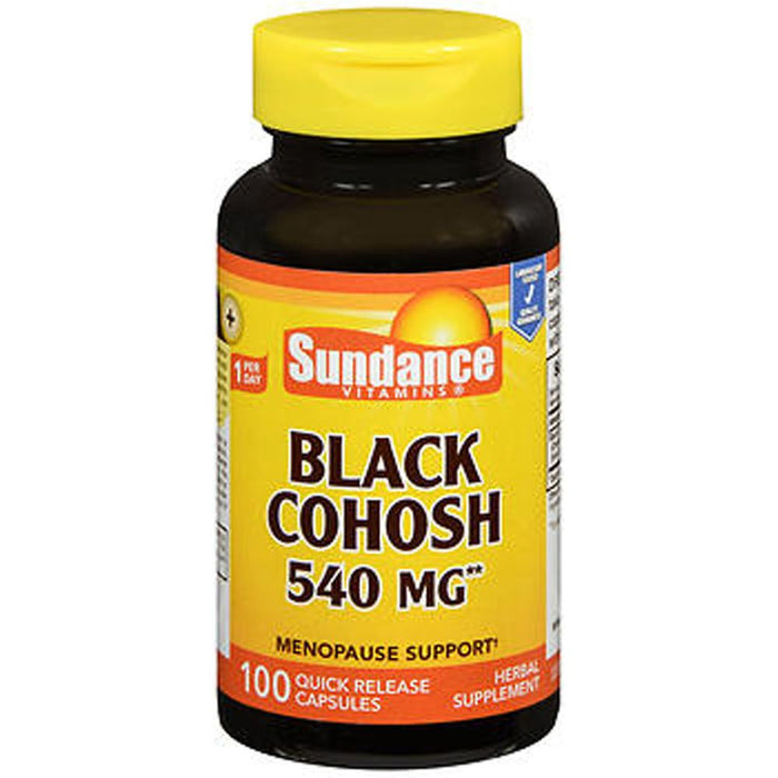 Sundance® Black Cohosh – 540 mg (100 Quick Release Capsules)
