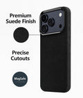 iPhone 17 Pro Case - Suede Leather | Indy Series