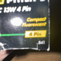 Philips PL-C 13W/835/4P Alto Light Bulb