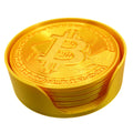Bitcoin Coasters Set