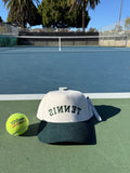 "TENNIS" Reversed Corduroy Hat