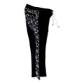 Paneled Joggers - Black Paisley