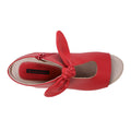 Women's Kimora Red Heeled Sandals