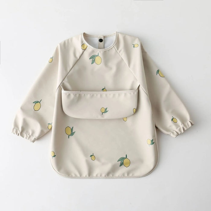 Waterproof Smock Bib | Full-Sleeve Baby & Toddler Feeding Bib