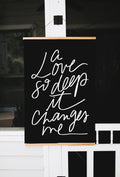Poster: A Love So Deep It...