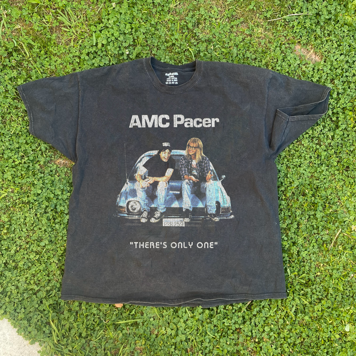 Amc Pacer Wayne'S World Vintage Black T-Shirt