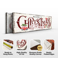 Family Welcome To Christmas Sign II