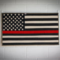 American Flag - Fire Hose - Thin Red Line