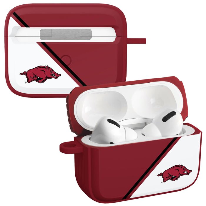Arkansas Razorbacks HDX Champion Series Apple AirPods Pro 1 & 2 Case Cover