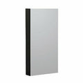 Foremost MMC1536 15 Single Door Mirrored Medicine Cabinet with Slow Close Hinges