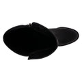 Women's Ayla Classic Black Vegan Leather Riding Boots
