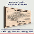 The Man In The Arena Sign IV