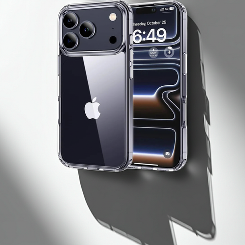 17 Pro Ultra-Thin Clear Case, Shockproof with Military Drop Protection