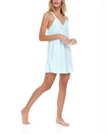 Flora by Flora Nikrooz Kendra Satin Chemise, Size: Large
