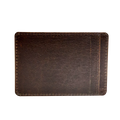 Cambridge Slim Full-Grain Leather Card Wallet with RFID Protection