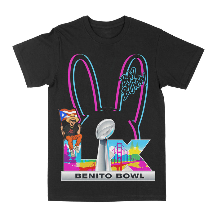 Bad Bunny "Benito Bowl" Graphic Tee