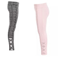 Ideology Big Girls Static-Print Caged Leggings