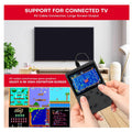 2 Pack Handheld Games for Kids Console 400 Retro Video Games, Portable Gaming Player Mini Arcade Electronic Toy Gifts for Boys Girls 2 Pack [Blue]