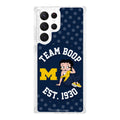 Michigan Wolverines X Betty Boop HD Samsung Galaxy S22 Phone Case