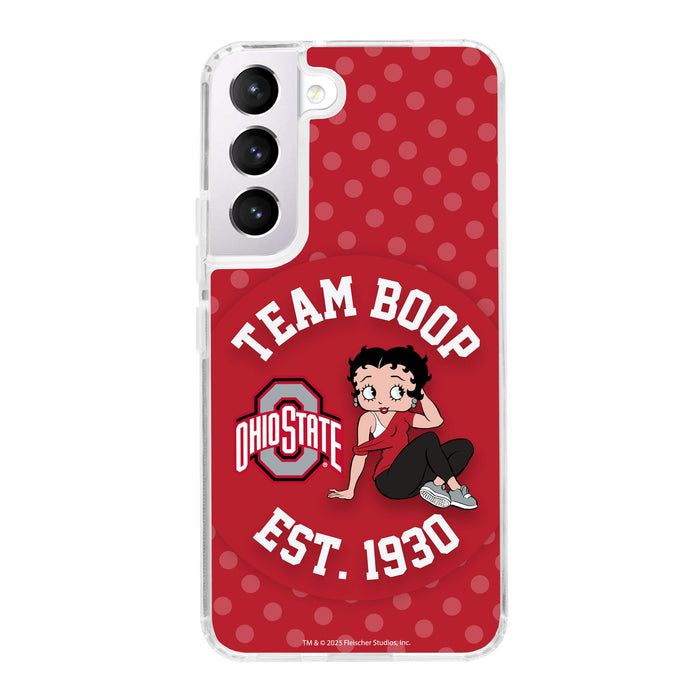 Ohio State Buckeyes X Betty Boop HD Samsung Galaxy S21 Phone Case