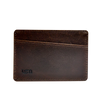 Cambridge Slim Full-Grain Leather Card Wallet with RFID Protection