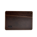 Cambridge Slim Full-Grain Leather Card Wallet with RFID Protection