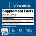 Bucked Up Essentials Creatine, 250 Grams