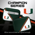 Miami Hurricanes HDX Champion Series Apple AirPods Pro 1 & 2 Case Cover