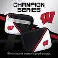 Wisconsin Badgers HDX Champion Series Apple AirPods Pro 1 & 2 Case Cover