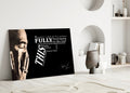 West Coast Rap Icon Glass Wall Art