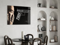 West Coast Rap Icon Glass Wall Art