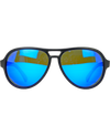 Casino (Black/Blue Mirror Polarized Lens)