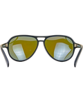 Casino (Black/Blue Mirror Polarized Lens)
