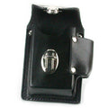Molded Leather Cigarette Case - Black