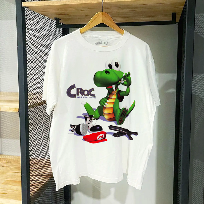 90S 'Croc' Promo T-Shirt White