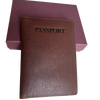 Full-Grain Leather Passport Cover – Cambridge Travel Passport Holder