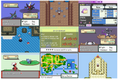 Pokemon Blazing Emerald GBA ROM Hack Video Game Custom Gameboy Advance