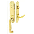 Emtek Imperial Tubular Entry Handleset with Rope and Reed Lever, LH
