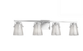 Justice Design Group Fusion Nexus 4-Light FSN-8484-OPAL