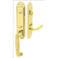Emtek Imperial Tubular Entry Handleset with Rope and Reed Lever, LH