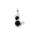 Cat silver charm