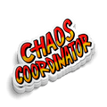 Chaos Coordinator - Hard Hat Decal