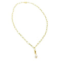 Charming gold necklace